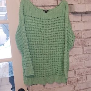 Light green sweater